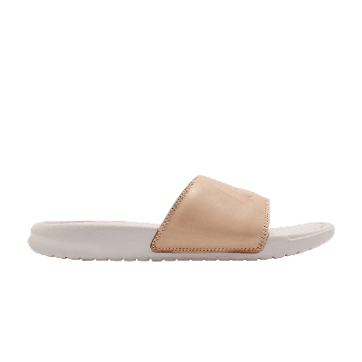 Pre-owned Nike Wmns Benassi Jdi Bp 'vachetta Tan' In Brown