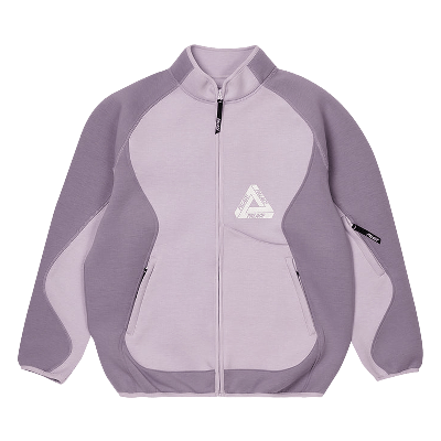 Pre-owned Palace Performance Zip Funnel 'lilac' In Purple