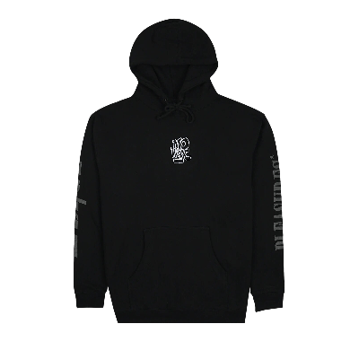 Pre-owned Pleasures Music Premium Hoodie 'black'