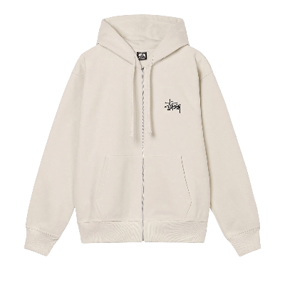 Pre-owned Stussy Basic Sweatshirt 'putty' In Cream