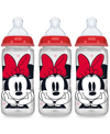 NUK SMOOTH FLOW ANTI COLIC BABY BOTTLE, MINNIE MOUSE, 10 OZ, 3 PACK