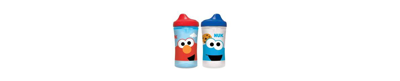 Nuk Babies' Sesame Street Hard Spout Cup, 10 Ounce, 2 Pack In Assorted Pre Pack