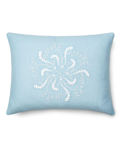 Lauren Ralph Lauren Julianne Embroidered Decorative Pillow, 12" X 16" Bedding In Multi