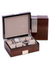 BEY-BERK WALNUT WOOD WATCH BOX