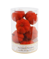 Flora Bunda 8 Pcs Boxed Beaded Orange Pumpkins In Orange