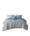 MADISON PARK PERTH 4 PIECE COMFORTER SET, KING/CALIFORNIA KING BEDDING