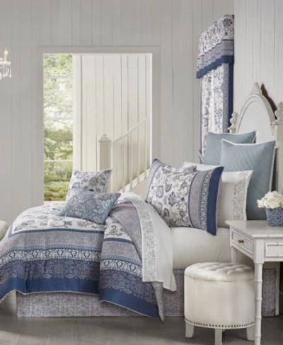 Royal Court Chelsea Comforter Set Collection Bedding In Gray