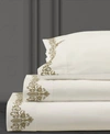 J Queen New York Noelle Sheet Set Bedding In Gold-tone