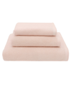 Linum Home Ediree Turkish Cotton 3 Piece Towel Set In Blush