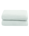 Linum Home Textiles Ediree 2 Piece Turkish Cotton Hand Towels Set Bedding In Aqua