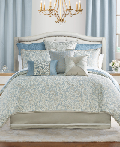 Waterford Springdale Comforter Set Collection Bedding In Taupe