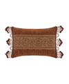 J Queen New York Harvest Moon Boudoir Decorative Pillow, 15" X 22" In Harvest
