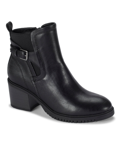 Baretraps Women's Fremily Block Heel Boots Women's Shoes In Black ...