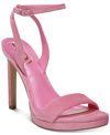 Sam Edelman Women's Jade Two-piece Platform Sandals Women's Shoes In Carmine Rose