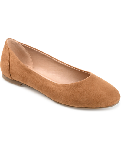 JOURNEE COLLECTION WOMEN'S COMFORT BALLET KAVN FLATS