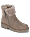 Baretraps Wyoming Womens Suede Booties Ankle Boots In Taupe