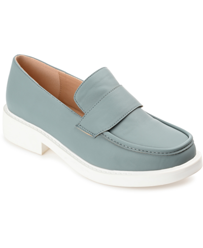 Journee Collection Women's Saydee Loafer In Blue