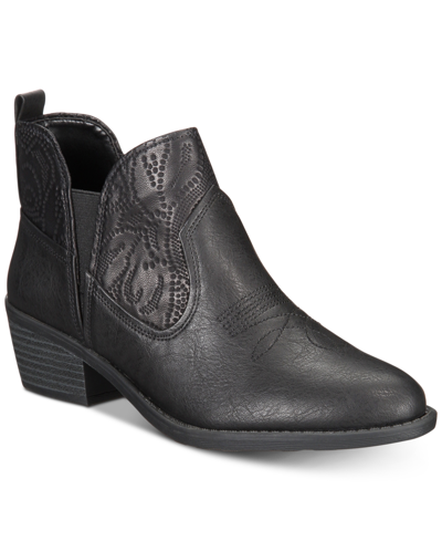 Easy Street Legend Booties In Black