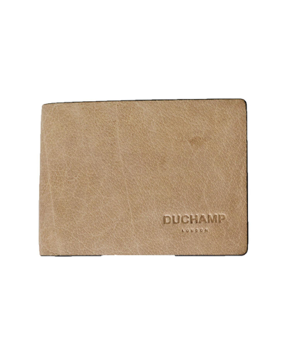 Duchamp London Men's Slim Bifold Wallet In Taupe