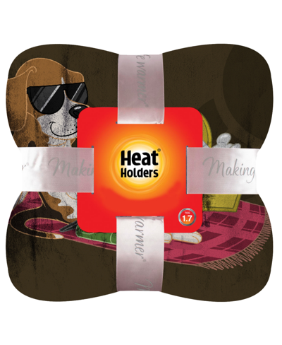 Heat Holders Oversized Dog Blanket In Brown