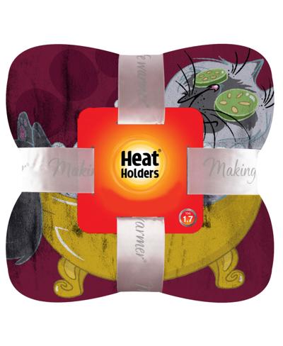 Heat Holders Oversized Cat Blanket In Red