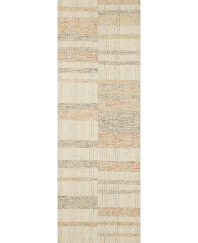 Chris Loves Julia Chris Chr-04 2'6" X 11'6" Runner Area Rug In Beige