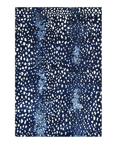 Timeless Rug Designs Armstrong Arm3253 9' X 12' Area Rug In Blue