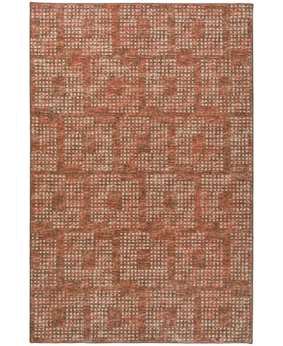 D Style Delano Da1 3' X 5' Area Rug In Paprika