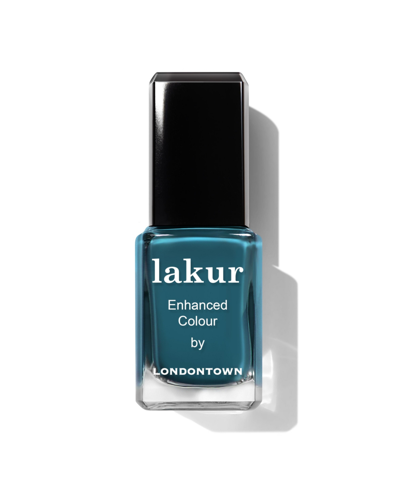 Londontown Lakur Enhanced Color Nail Polish, 0.4 Oz. In Magpie (aqua)