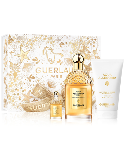 Guerlain 3-pc. Aqua Allegoria Forte Mandarine Basilic Eau De Parfum Holiday Gift Set