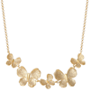 GIANI BERNINI BUTTERFLY STATEMENT NECKLACE IN 18K GOLD-PLATED STERLING SILVER, 18" + 2" EXTENDER, CREATED FOR MACY