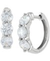 Grown With Love Lab Grown Diamond Small Hoop Earrings (2-3/8 Ct. T.w.) In 14k White Gold In White Gold