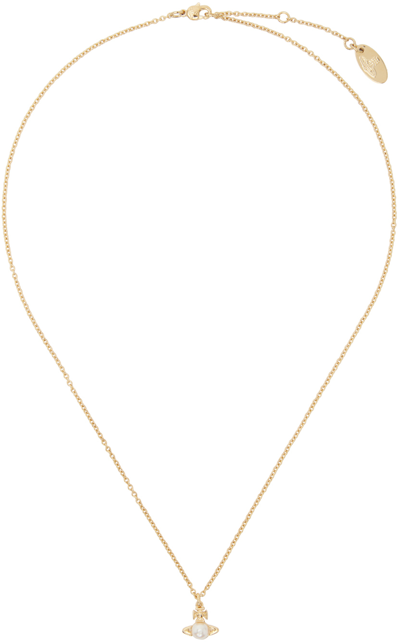 Vivienne Westwood Gold Balbina Necklace In 211-02r313-r313cn Go