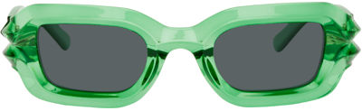 A Better Feeling Green Bolu Sunglasses