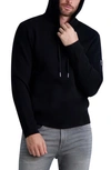 Karl Lagerfeld Pullover Hoodie In Black