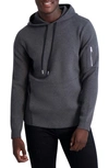 Karl Lagerfeld Pullover Hoodie In Grey
