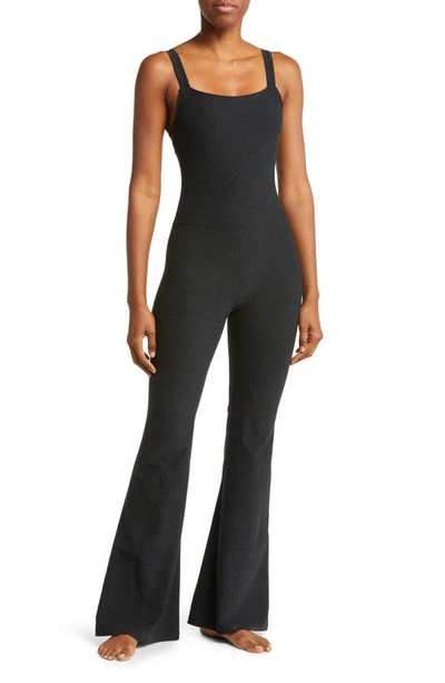 Beyond Yoga Hit The Scene Space Dye Jumpsuit In Darkest Night