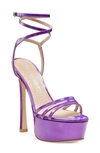 Stuart Weitzman Soiree 145 Platform Sandal High Heel Sandals In Dusk