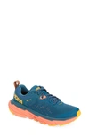 Hoka Challenger Atr 6 Trail Running Shoe In Blue Coral / Camellia
