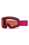 Smith Vogue 154mm Snow Goggles In Fuchsia / Rc36