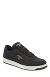 Prada Low-top Sneakers With Contrasting White Sole In White