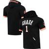 Pro Standard Men's  Ja'marr Chase Black Cincinnati Bengals Player Name And Number Hoodie T-shirt In Black
