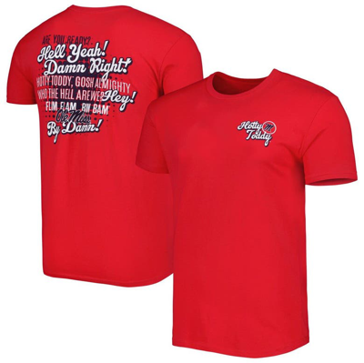 Image One Red Ole Miss Rebels Hyperlocal T-shirt