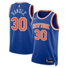 Nike New York Knicks Icon Edition 2022/23  Men's Dri-fit Nba Swingman Jersey In Blue