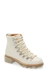 Rag & Bone Shiloh Hiking Boot In Cream Leather