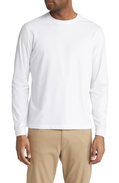 Scott Barber Tech Jersey Long Sleeve T-shirt In White