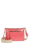Isabel Marant New Nessah Leather Crossbody Bag In Pink