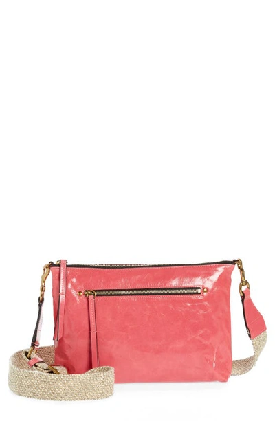 Isabel Marant New Nessah Leather Crossbody Bag In Pink