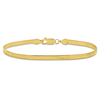 AMOUR AMOUR 3.5MM FLEX HERRINGBONE CHAIN BRACELET IN 10K YELLOW GOLD