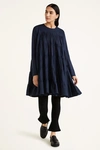 MERLETTE SOLIMAN DRESS IN NAVY